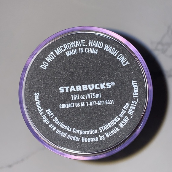 STARBUCKS Limited Edition Travel Tumble Mug Coffee water 16oz Holiday NEW - Picture 10 of 12